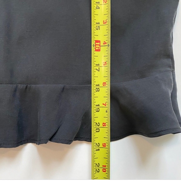 🚫SOLD🚫 ZARA XS Sleeveless Open Back Matte Black Top Shirt Blouse - Picture 6 of 6